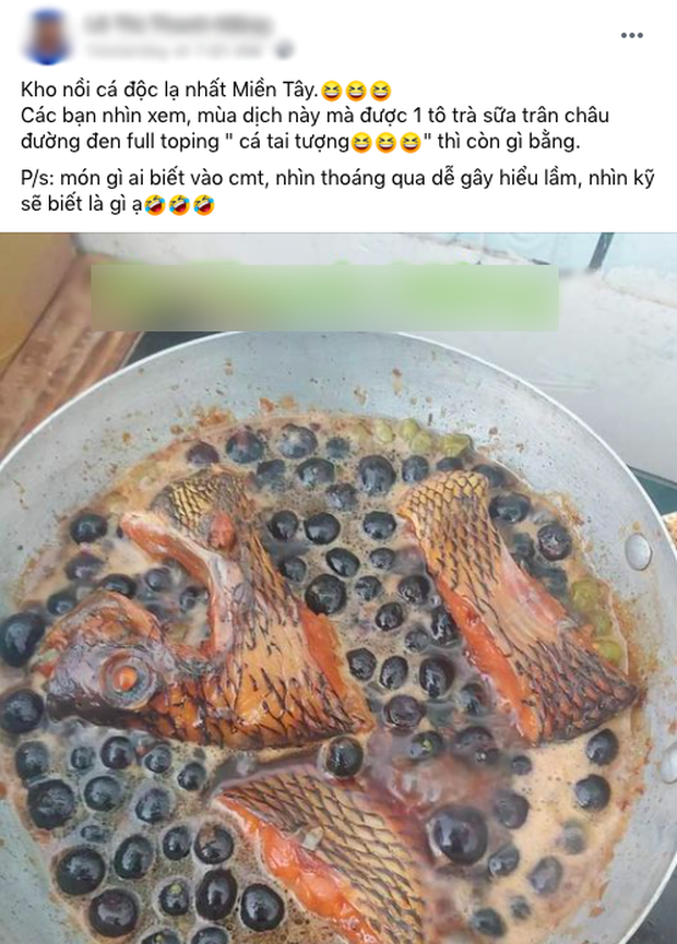 Nhờ sự bùng nổ của TikTok netizen mới được “khai sáng” thêm những món ăn độc lạ. Mới đây, cô gái nọ đăng ảnh món cá kho, tuy nhiên lại đang kho với những viên tròn màu đen rất giống với trân châu đường đen.