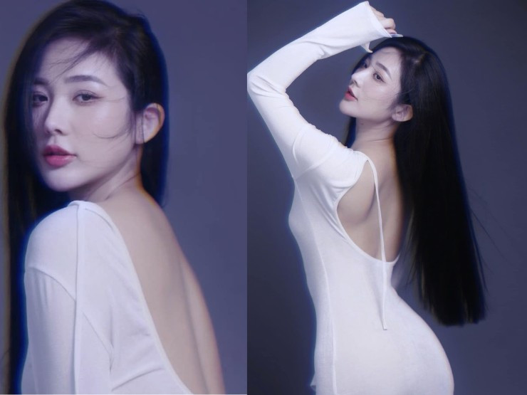 Trương Võ Huyền Trân ưa chuộng các thiết kế khoe lưng ong nõn nà.