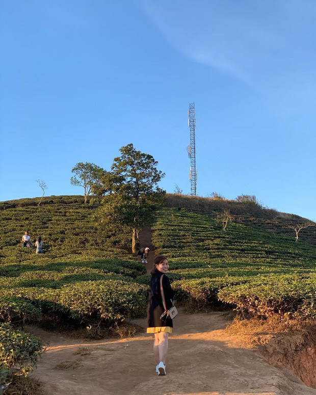 Việc Đà Lạt vắng vẻ tạo điều kiện cho các bạn trẻ có những tấm hình sống ảo vô cùng đẹp.