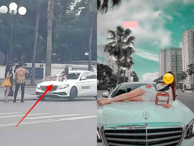 Thậm chí, có người còn bóc mẽ hot girl tài chính này làm màu quá lố, đến chiếc xe trong clip còn không biết mở khóa.