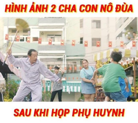 Nhiều bạn học sinh đã mường tượng ra khung cảnh gia đình mình sau buổi họp phụ huynh.
