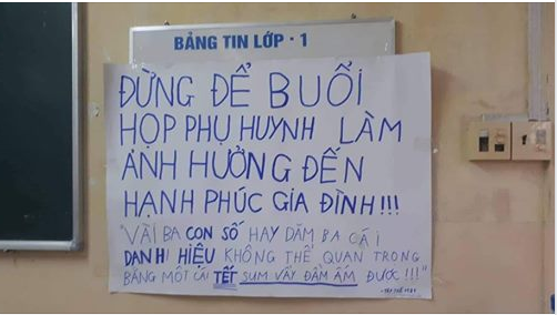 Ai cũng từng là học sinh và cũng từng bị “ám ảnh” cái ngày mang tên “ họp phụ huynh” bởi bao nhiêu điểm số thấp, bao nhiêu “tội lỗi” sẽ được “phơi bày ra ánh sáng"… cộng thêm đó là đủ các thể loại sắc thái của phụ huynh sau khi đi họp về.