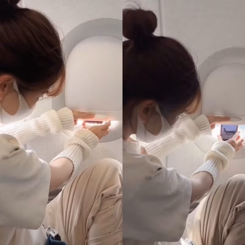 Trào lưu gắn điện thoại lên gửi sổ máy bay quay lại hành trình cũng đã bị "tuýt còi".