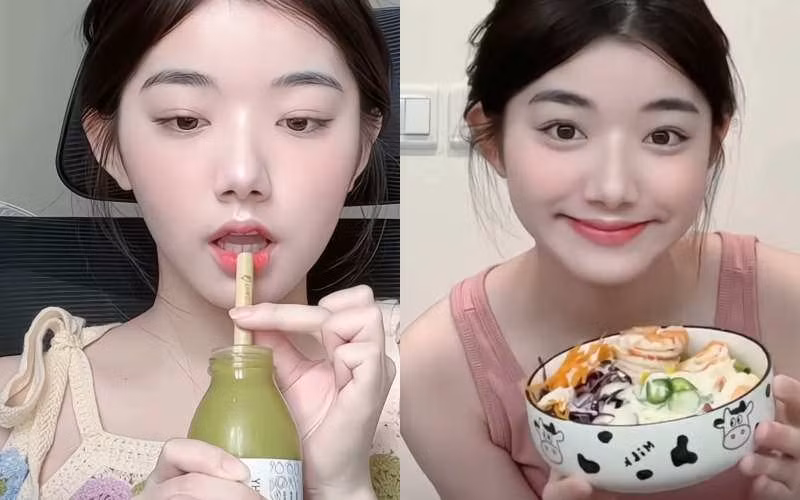 Quỳnh Trương từng cho biết cô bén duyên với các clip ăn uống khi tình cờ đăng clip ăn bánh gạo và đọc được bình luận có người thích xem mình ngồi ăn.