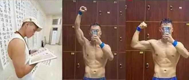 Chàng trai cho biết, kể từ khi mối tình tan vỡ, anh dồn hết thời gian rảnh rỗi vào công cuộc giảm cân.