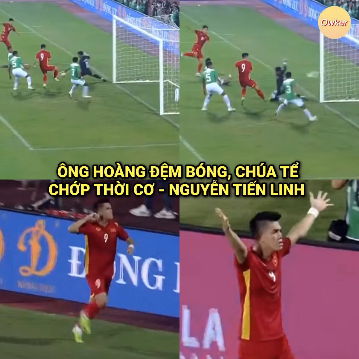 Tiến Linh xứng đáng với mọi danh xưng như ông hoàng đệm bóng, chúa tể chớp thời cơ...