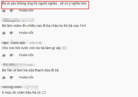 Nguyên nhân cư dân mạng cho rằng, bà Tân đã hết thời, nội dung làm clip ngày càng nhàm chán, không có sự mới mẻ.