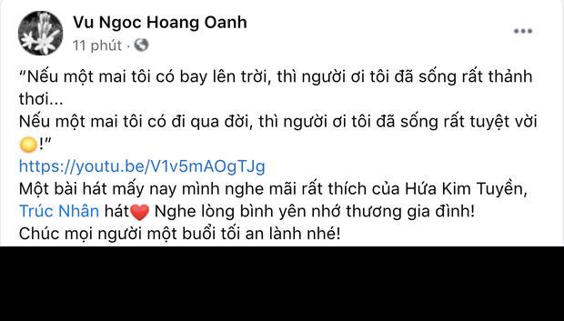Bất thình lình bị dính drama với Huỳnh Anh, tối ngày 9/9, nữ MC đã có động thái gây chú ý.