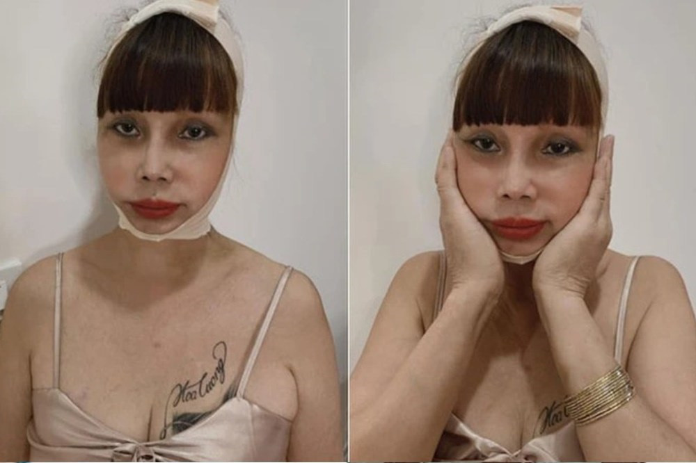 Ngay khi đăng tải, đoạn clip đã nhanh chóng thu hút sự chú ý từ dân tình. Nhiều người cho rằng thực chất gương mặt cô dâu Thu Sao khác lạ như vậy là nhờ sử dụng filter chỉnh ảnh.