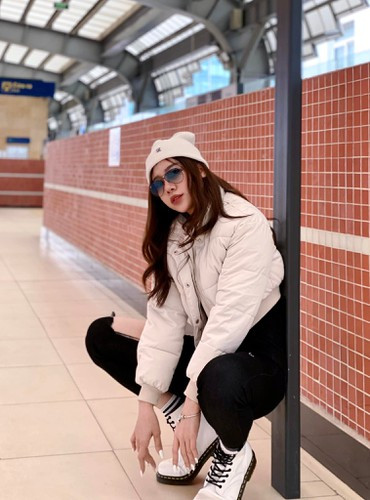 Đối với Huyền Dior, tập luyện là nhu cầu thiết yếu của cuộc sống. Ảnh: FBNV