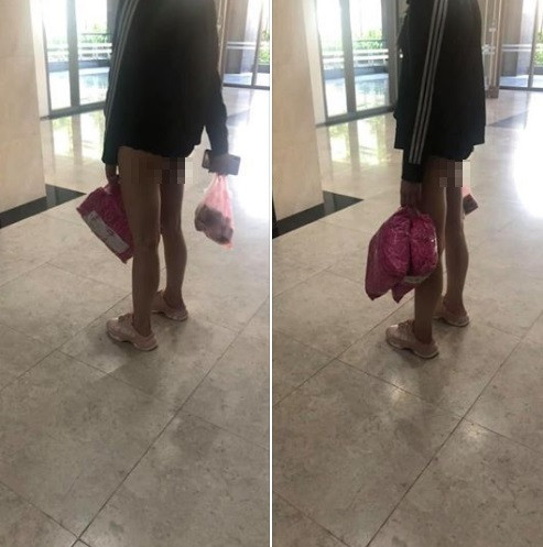 Không chỉ có nhận hàng, hội chị em từng khiến những người xung quanh phải "đỏ mặt" với lối ăn mặc hở hang mỗi khi ra đường.