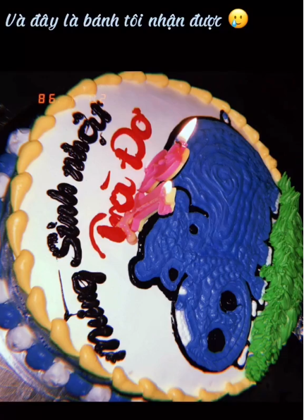 Mới đây, đoạn clip về chiếc bánh sinh nhật của anh chàng tên Đỗ Hoà đã được netizen share rầm rộ trên TikTok.