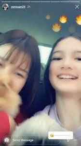 Hai chị em cũng làm những việc gần gũi như đắp mặt cho nhau, tâm sự mọi điều. Thanh Giang nhiều lần đặt những nụ hôn lên má của "chị dâu tương lai" để bày tỏ sự yêu mến và thân thiết của hai chị em.