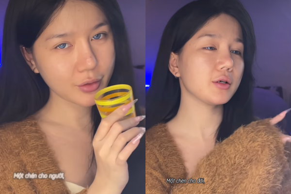 Có thể thấy, dù không cần dùng app chỉnh ảnh, tài năng "họa mặt" đỉnh cao đủ khiến nữ streamer xuất hiện trầm trồ trước dân mạng.