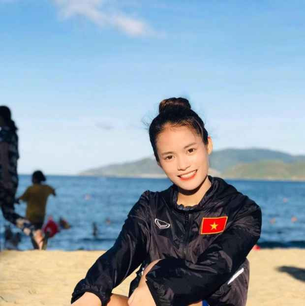 Xuân Diệp từng là gương mặt triển vọng của bóng đá nữ Việt Nam cùng lứa với Thanh Nhã, Trần Thị Hải Linh...