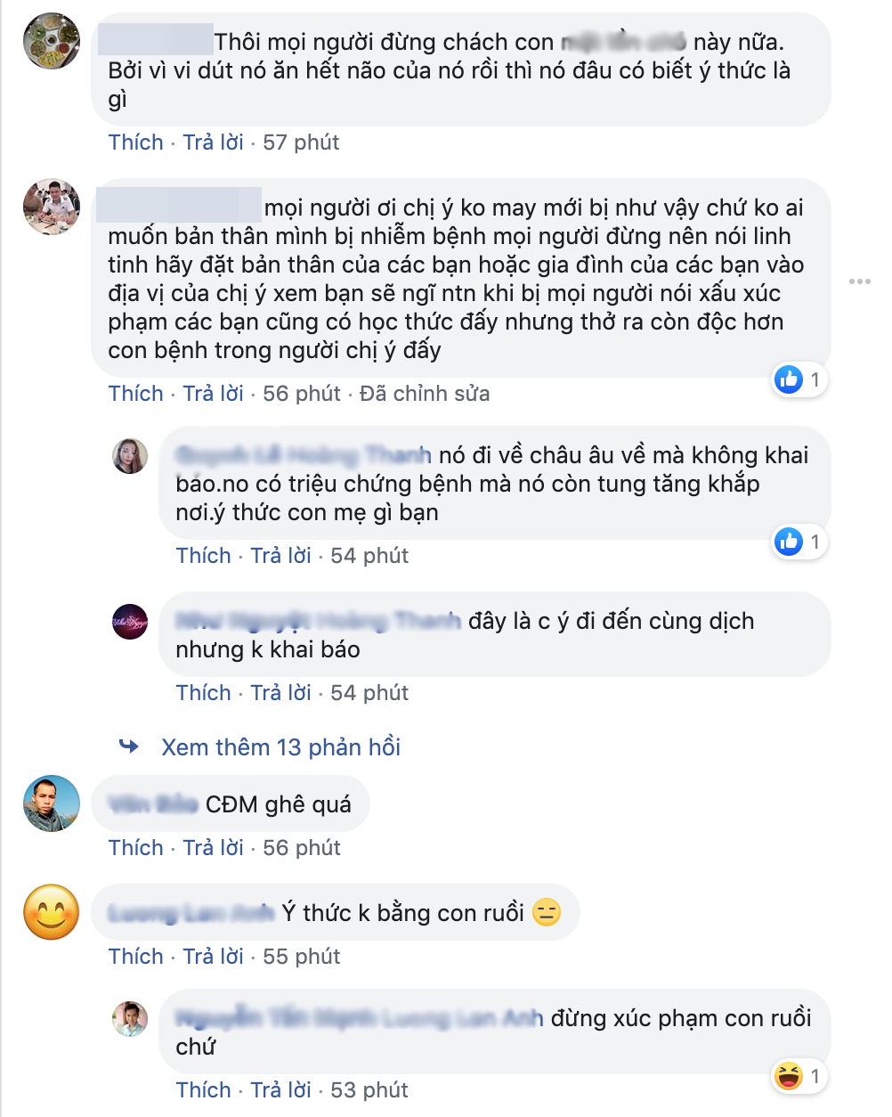 Bên dưới lời xin lỗi được cho là của Nguyễn Hồng Nhung, rất nhiều người bày tỏ thái độ bức xúc, thẳng thừng chỉ trích, thậm chí là chửi bới cô gái này vì không có ý thức khai báo, cách ly COVID-19. Trong thời điểm chưa đầy 1 tuần nữa, Việt Nam sẽ đủ điều kiện công bố hết dịch, vậy mà vì một cá nhân mà tình hình thay đổi hoàn toàn.