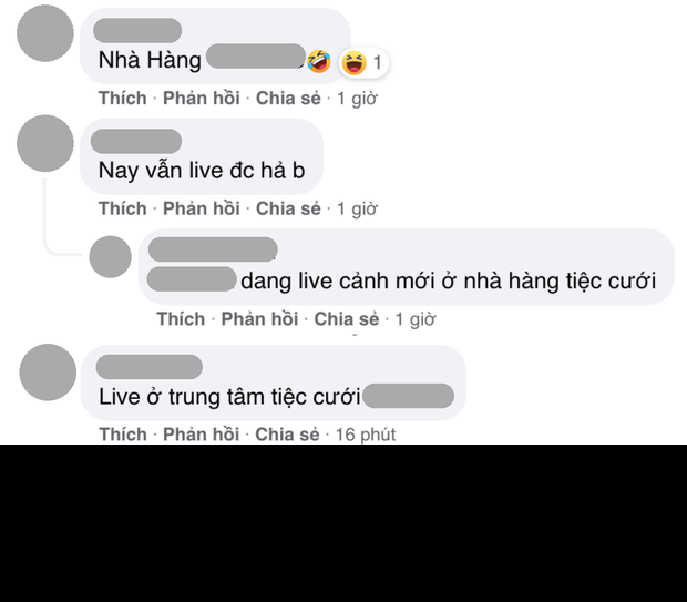 Ngay lập tức nhiều người không khỏi thắc mắc với sự thay đổi bối cảnh livestream mới của nữ CEO khu du lịch Đại Nam. Thậm chí antifan của bà Phương Hằng còn mạnh dạn so sánh hình ảnh này giống như ở... nhà hàng tiệc cưới.