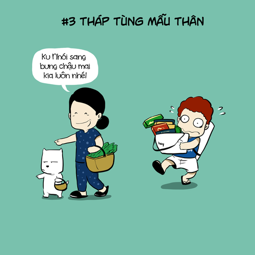 Việc tháp tùng các mẹ đi sắm đồ dịp trước Tết cũng khiến các bạn trẻ theo phong cách "mama boy" cảm thấy phát ớn.