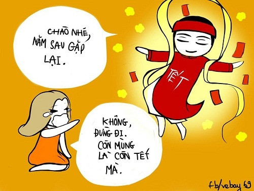 Cứ ngỡ còn mùng là còn Tết nhưng ai ngờ... hết Tết thật đáng sợ.