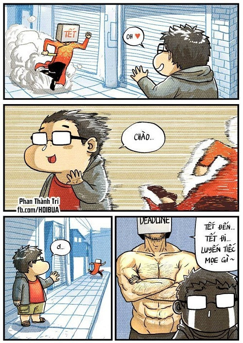 Hết Tết như 'bóng câu qua cửa sổ' và những con quái vật màng tên Deadline lại dí.