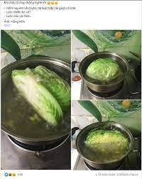Không ít người khẳng định đây là lần đầu họ thấy cách luộc bắp cải này.
