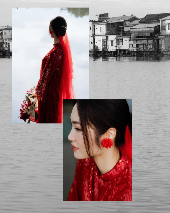 Trần Việt Hương sinh năm 1998, quê Phú Thọ. Cô bén duyên với bóng chuyền từ năm lớp 6 và theo đuổi bộ môn này từ đó tới nay. Nhan sắc xinh đẹp của nữ VĐV, cặp đôi được nhận xét rất đẹp đôi, đúng chuẩn trai tài, gái sắc