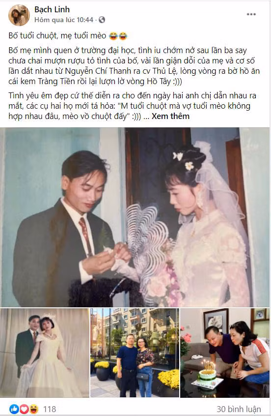 Không chỉ tìm thấy những tấm ảnh "để đời", các bạn trẻ còn khai thác được 1001 những câu chuyện tình yêu ngây ngô của bố mẹ thời chưa có tivi, thời còn hẹn hò trên "con ngựa sắt Thống Nhất".