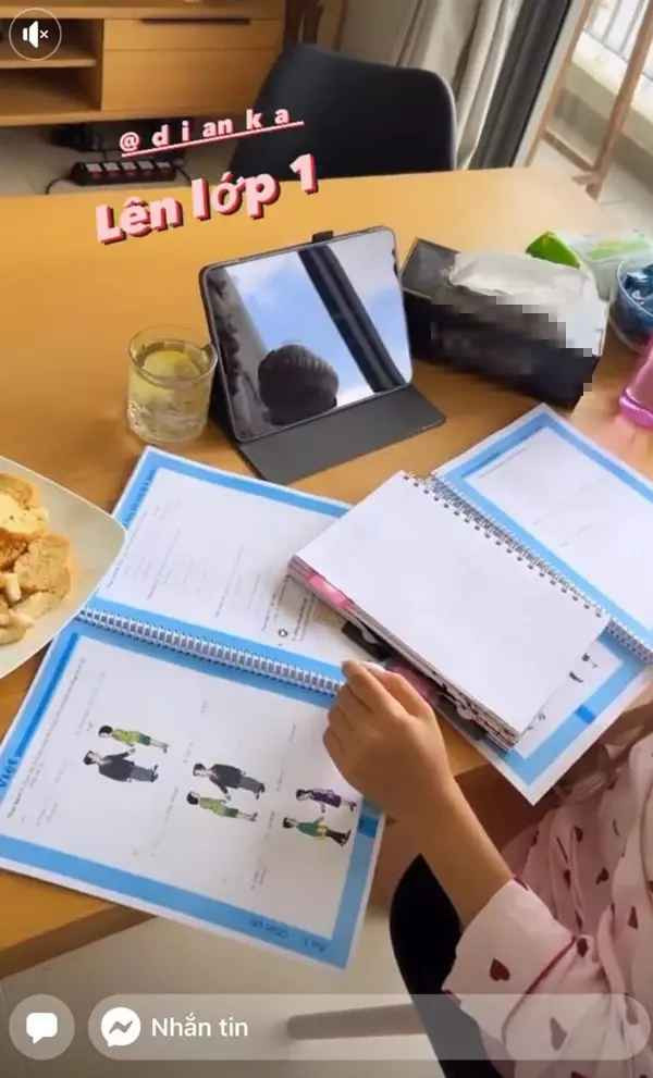 Điển hình mới nhất trên story Facebook, thủ môn Bùi Tiến Dũng đã khoe những hình ảnh độc về chị nhà.