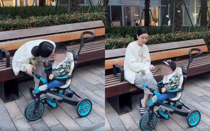 Trước động thái này, Quang Hải nhanh chóng thể hiện sự quan tâm bằng cách “thả tim” bài đăng của vợ. Anh còn bình luận đầy tình cảm: "Lido được mẹ đưa đi chơi thích thế".