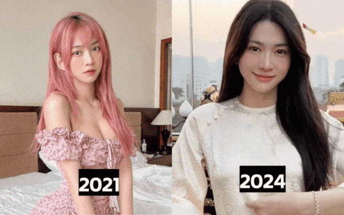 Ít ai ngờ được sự thay đổi này lại khiến nhan sắc của Lê Bống thăng hạng đến như vậy. Nhiều người thậm chí không nhận ra nàng hot girl TikTok khi vô tình lướt qua clip viral của cô ở hiện tại.