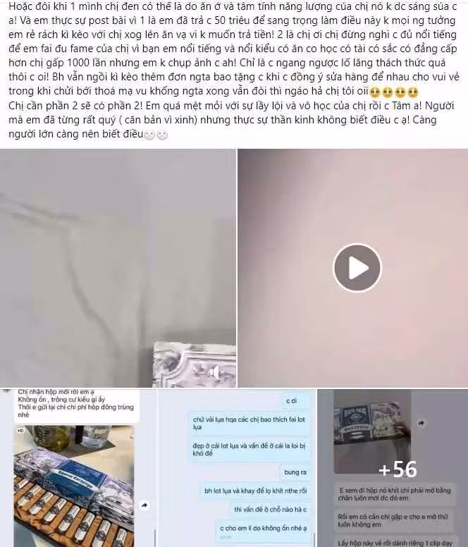 Người này tố hot girl đời đầu đình đám "khôn lỏi, nói năng chợ búa, yêu sách, quá quắt trong công việc".