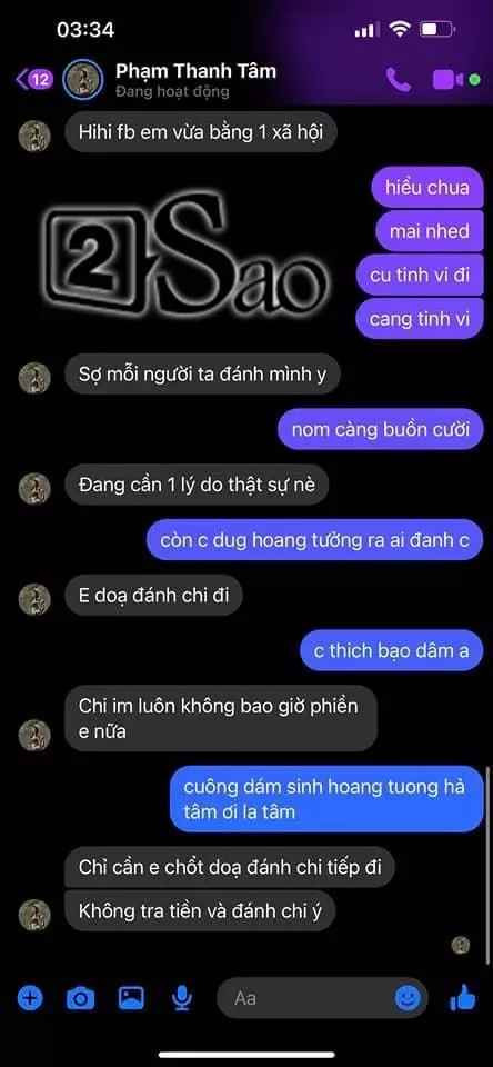 Anh Thư cho rằng Tâm Tít đang cố tình "ăn vạ để đòi tiền". Chưa hết, cô còn tố phía hot girl "cố tình vu oan mình đòi đánh, đòi chửi chị ý". Để mọi chuyện kết thúc, Anh Thư sau đó quyết định hoàn lại toàn bộ số tiền mà phía Tâm Tít đã đặt hàng. Ảnh: 2Sao