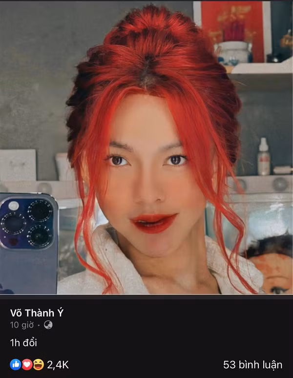 Cụ thể, chỉ vài giờ trước đây, Võ Thành Ý đã đăng story và cập nhập ảnh đại diện trên Facebook cá nhân của mình bằng một tấm hình “đỏ rực”.