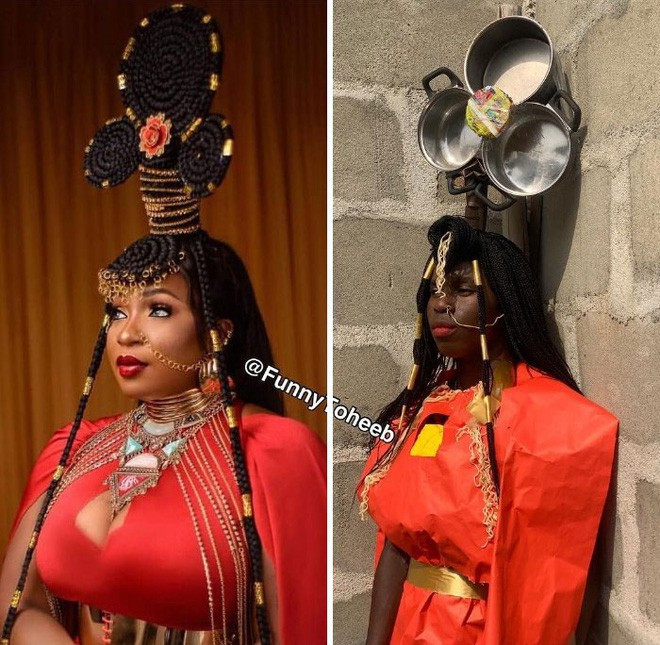 Quý phái kiểu độc dị như Anita Joseph, Toheeb cũng thể hiện được màn cosplay.