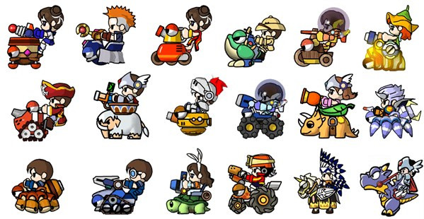 Còn đâu những chiếc xe với những skill riêng như sâu bắn trứng hay xe ấm nước bắn ra bọ 3 chân...