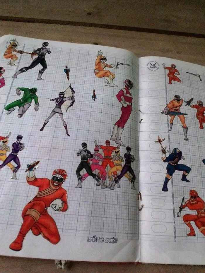 Fan 5 anh em siêu nhân.