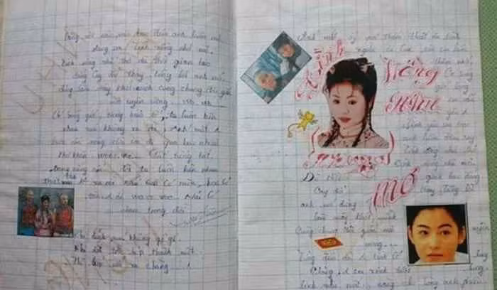 Rồi cuốn sổ đó giữ như vàng, bao nhiêu là tranh ảnh quý giá ở trong đó cơ mà.