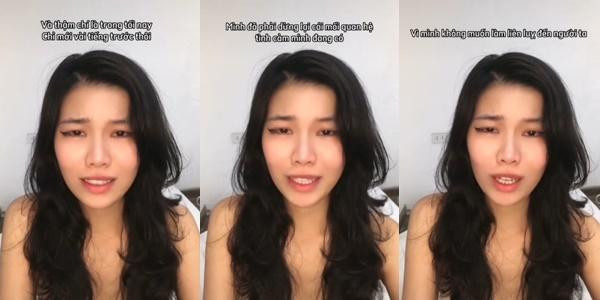 Cô gái bị chê ăn mặc hở hang cho biết, vì hành động của S. mà gia đình cô lục đục.