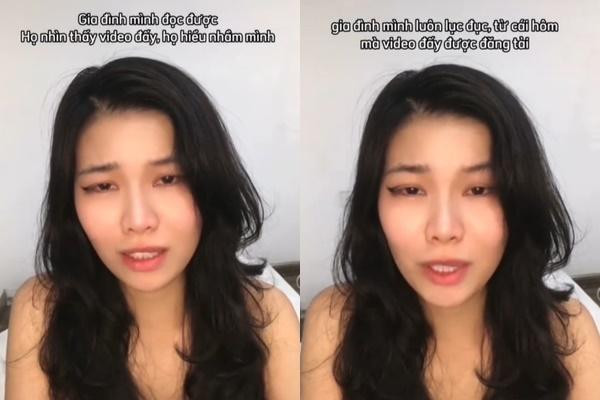 Những tưởng mọi chuyện đã kết thúc khi anh này đã xóa clip khỏi trang cá nhân và gửi lời xin lỗi. Nhưng tối 10/8, Linh tiếp tục đăng tải một video bộc bạch về chuyện chiếc áo khiến cô phải hứng chịu tổn thương suốt những ngày qua.