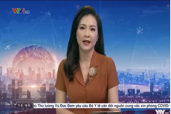 Lo nguoi “tram cho” BTV Hoai Anh tiep song ban tin thoi su 19h