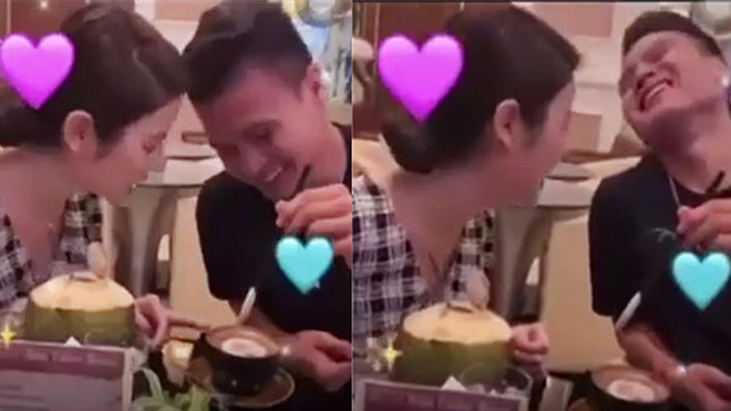 Đầu tiên phải kể đến Quang Hải, từ sau khi chia tay Huỳnh Anh, dân mạng chẳng nghe ngóng được gì thêm từ chính miệng chàng về chuyện yêu đương nữa. Nhưng chắc hôm nay nói chuyện với đồng đội, cao hứng cũng nói luôn sẽ cho bạn gái... nửa tháng lương nếu đằng ấy có ý định shopping.