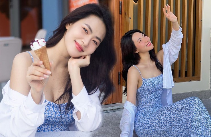 Tập luyện kết hợp chế độ dinh dưỡng khoa học giúp Minh Trang duy trì được sắc vóc khỏe đẹp, rạng ngời.