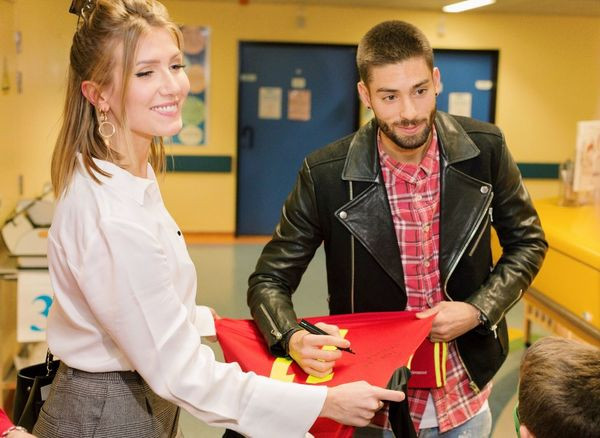 Noemie thường xuyên xuất hiện cùng với Carrasco