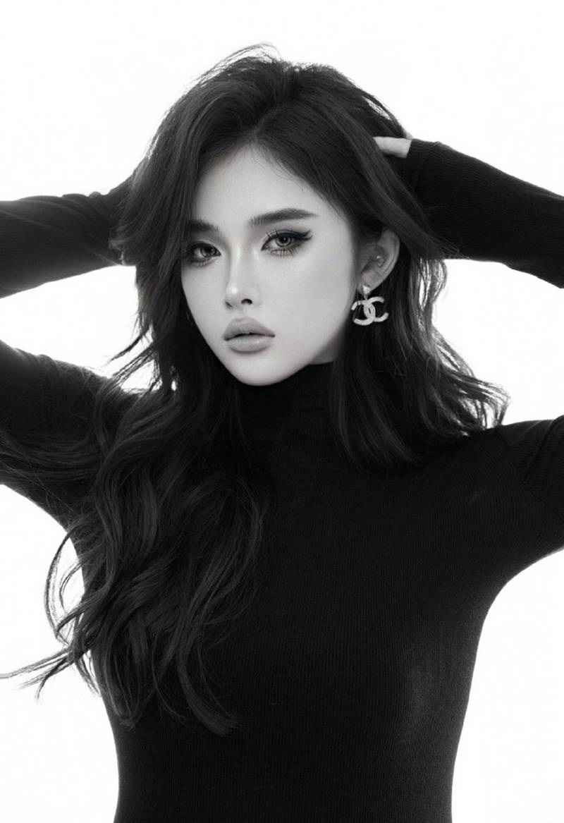 Trong các tấm hình được chia sẻ, gương mặt của Diễm Ni khá cứng, mất đi vẻ thanh tú. Đôi mắt của cô dường như cũng đã qua chỉnh sửa, trở nên to một cách bất thường.