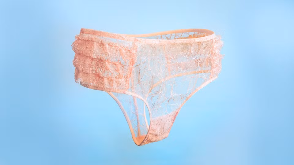 Quần quá mỏng không bảo vệ được vùng kín của phái nữ. Nhà tạo mẫu Mia Tucker Williams tiết lộ với Women's Health có nhiều cách để ngăn điều đó xảy ra. Giải pháp đơn giản cô đưa ra là chọn đồ lót làm bằng vải dày hơn. "Các loại vải dày sẽ ít bị dịch chuyển vào những chỗ không mong muốn, giúp bạn giữ được vẻ ngoài mượt mà và ít nhăn nhúm", cô nói. Ảnh: Glamour.