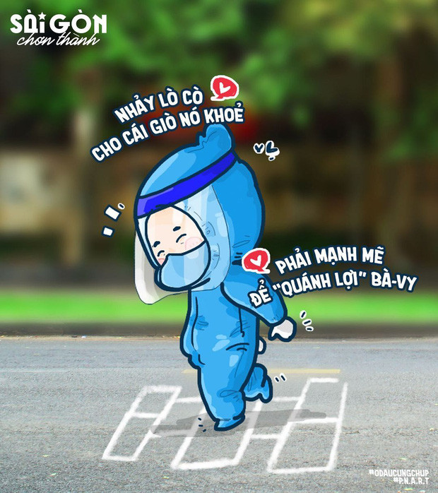 Cho đến hôm nay (02/08), "Sài Gòn chơn thành" của 2 chàng trai Nguyên và Nghĩa đã lên sóng được 9 bức tranh. Mỗi bức tranh đều là những câu chuyện có thật, những khoảnh khắc thật đẹp của các bạn tình nguyện viên được Nguyên và Nghĩa khắc họa lại.