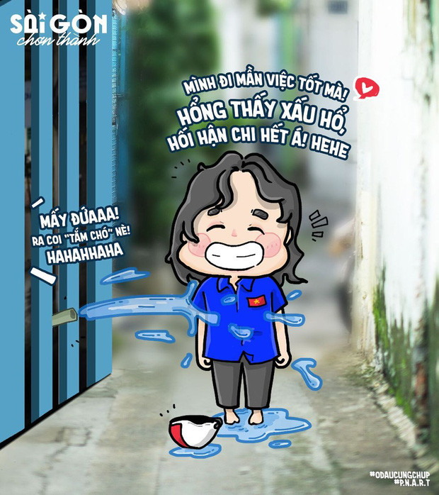 Trước những phản ứng tích cực của netizen dành cho bộ tranh, cả hai chàng trai yêu Sài Gòn đều không giấu nổi niềm vui.