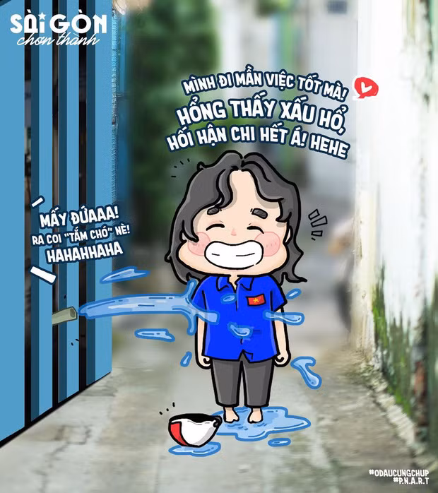 Trước những phản ứng tích cực của netizen dành cho bộ tranh, cả hai chàng trai yêu Sài Gòn đều không giấu nổi niềm vui.