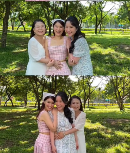 Ngoài những lúc tâm sự chuyện "bỉm sữa", người hâm mộ nhận thấy bà xã Phan Thanh giờ đây chăm chút hơn cho vẻ ngoài, liên tục thực hiện những bộ ảnh mới và xuất hiện ở một số sự kiện với visual cuốn hút.