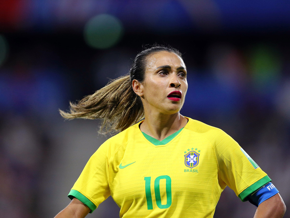 Marta, với 17 bàn, là cầu thủ ghi nhiều bàn nhất lịch sử World Cup nữ từ 2003 đến nay và là cầu thủ duy nhất trong top năm còn thi đấu.